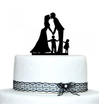 Buythrow Wedding Topper Silhouette Decoration