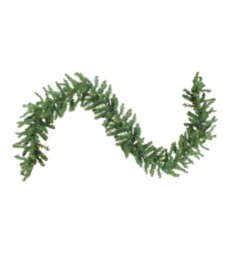 Pre Lit Canadian Artificial Christmas Garland