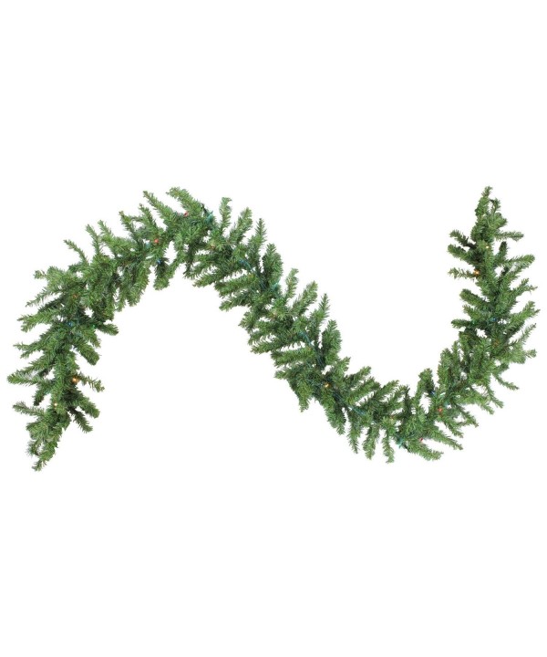 Pre Lit Canadian Artificial Christmas Garland