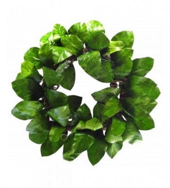 HYX 0848 24 Magnolia Leaf Wreath