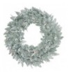 Vickerman Silver Tinsel Fir Wreath