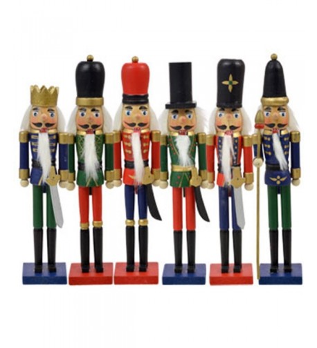 Wood Soldier Nutcracker Assortment Set