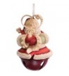 Enesco Heart Christmas Ornament 2 Inch