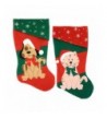 Pack Christmas House Stockings Inch