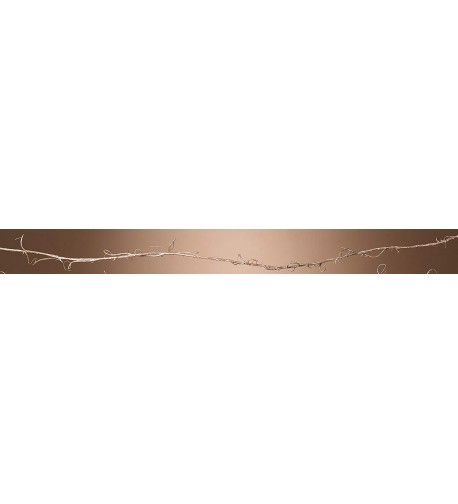 Elegant Garland Decor Brown White