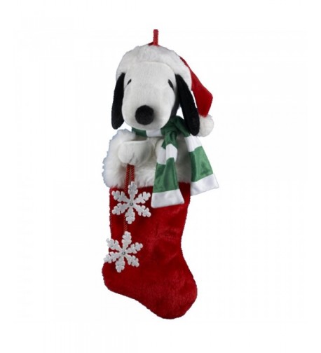 Peanuts 21 Inch Stocking Snowflake Dangles