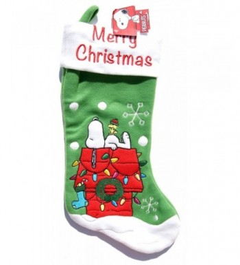 Peanuts Snoopy Woodstock Christmas Stocking