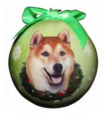 Shiba Inu Christmas Ornament Personalize