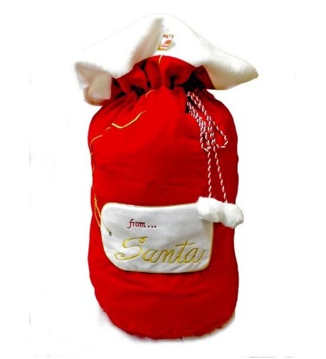 From Santa Plush Gift Bag