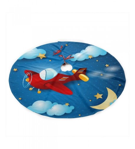 Cartoon Airplane Christmas Gorgeous Decoration