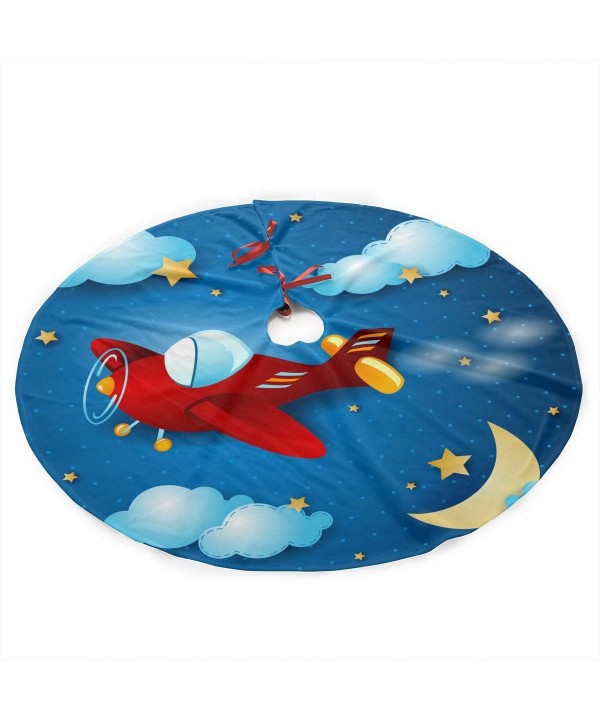 Cartoon Airplane Christmas Gorgeous Decoration