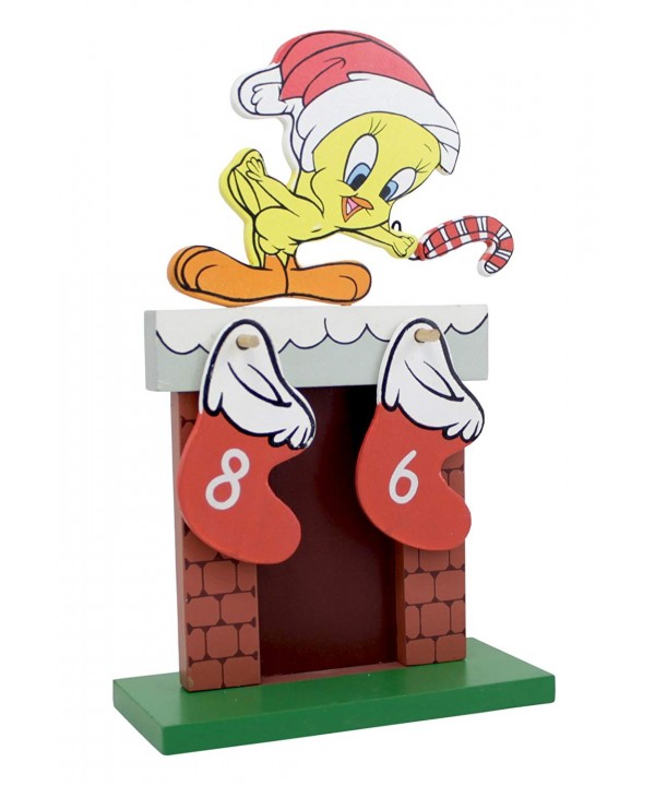 Tweety Bird Wooden Christmas Countdown