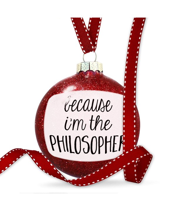 NEONBLOND Christmas Decoration Philosopher Ornament