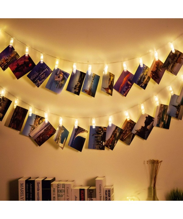 LED Photo Clip String Lights