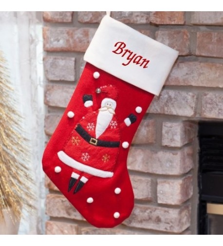 GiftsForYouNow Personalized Christmas Stocking Embroidered