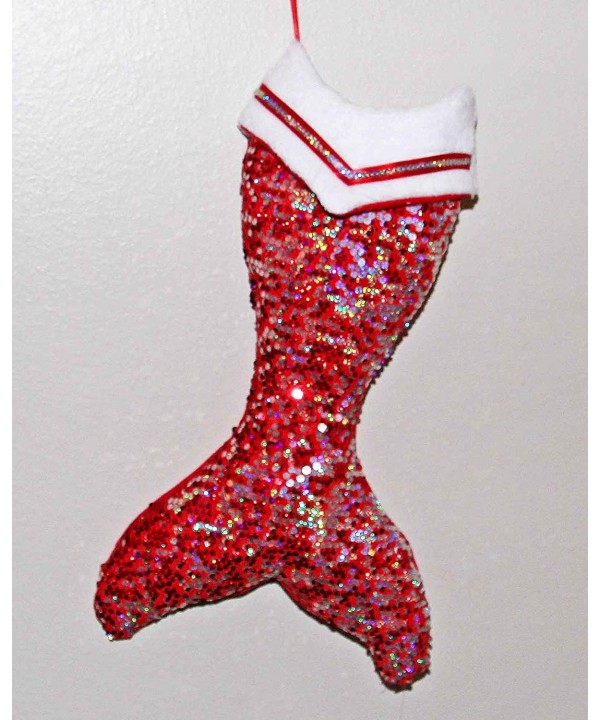 Believe Mermaids Mermaid Christmas Stocking