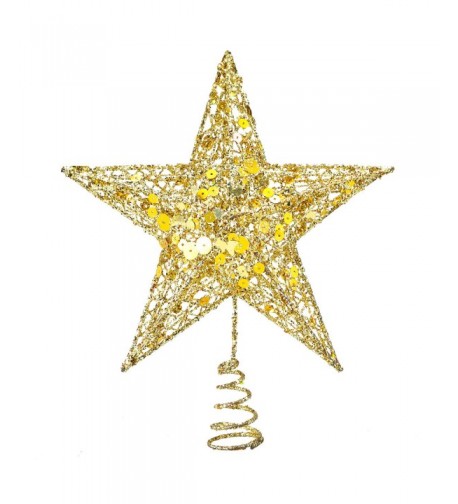 Resinta Glittered Christmas Topper Ornament