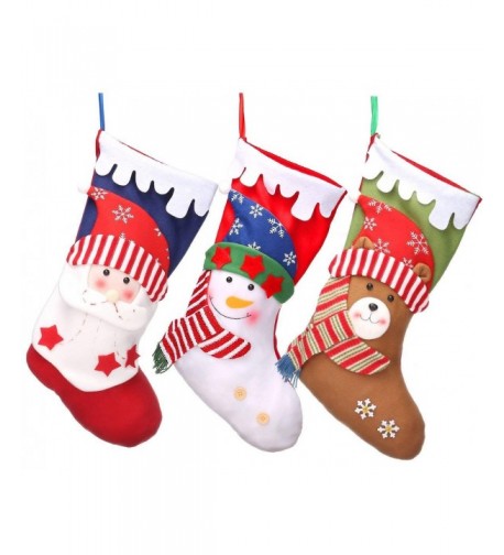 Christmas Stockings Mantel Decorations Ornaments