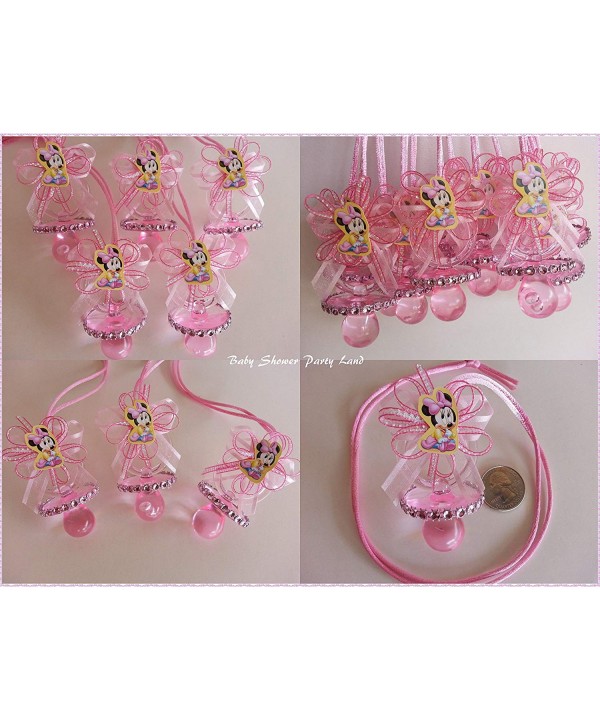 Minnie Baby Pacifier Necklaces Shower