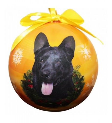 German Shepherd Christmas Ornament Personalize