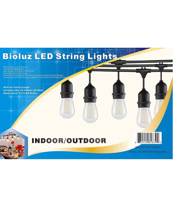 Bioluz LED Outdoor Weatherproof Sockets