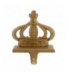 Crown Stocking Holder Christmas Mantel