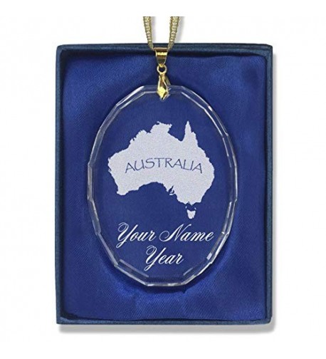 SkunkWerkz Christmas Australian Continent Personalized
