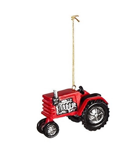 Cypress Home Tractor Christmas Ornament