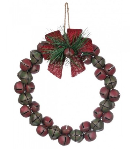 Sullivans Bell Red Bow Wreath