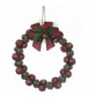 Sullivans Bell Red Bow Wreath