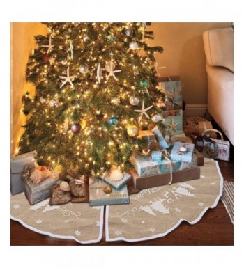 Cheap Designer Christmas Tree Skirts