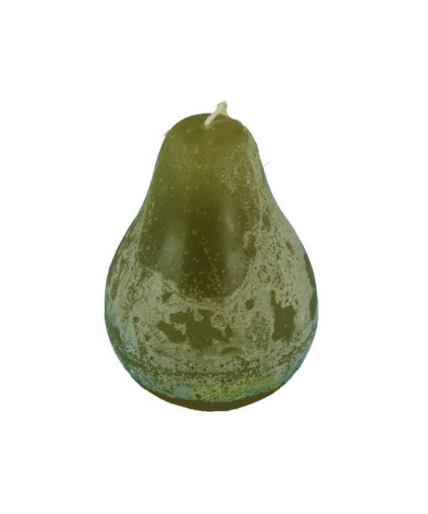 Timber Pear Shaped Candles Moss