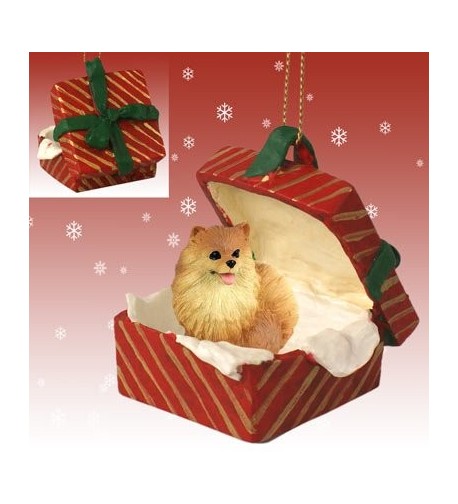 POMERANIAN Gift Christmas Ornament RGBD03A