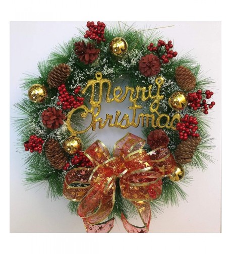 GREENTER Christmas Wreath Hanging Decorative