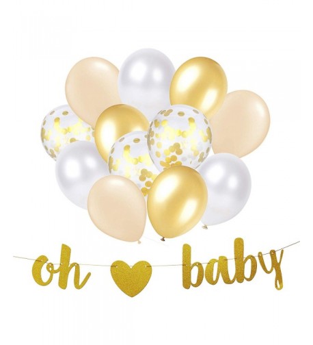 Banner Decorations Neutral Shower Balloon