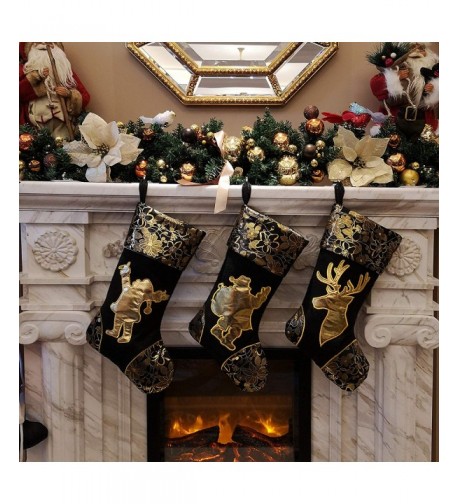 WEWILL Christmas Stockings Snowman Reindeer