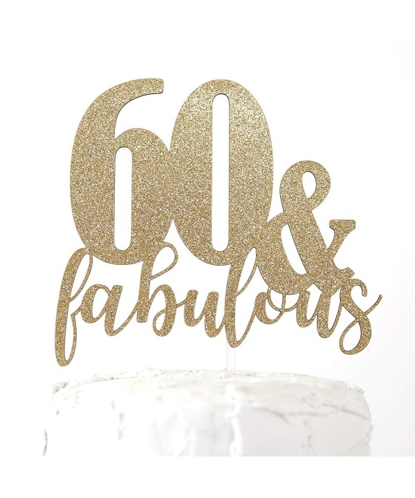 NANASUKO 60th Birthday Cake Topper NANASUKO 60th Birthday Cake Topper