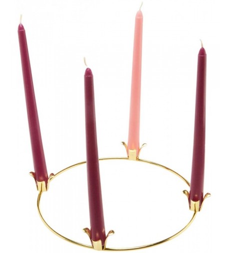 Christmas Advent Wreath Purple Candles