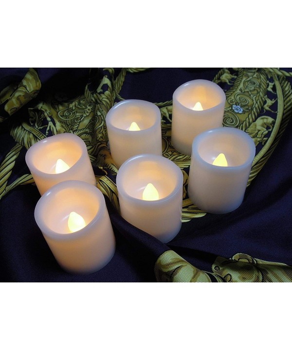 Battery Operated Flameless Candles Flickering