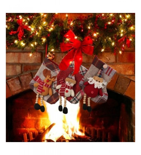 Wmbetter Christmas Stockings Character Decoration