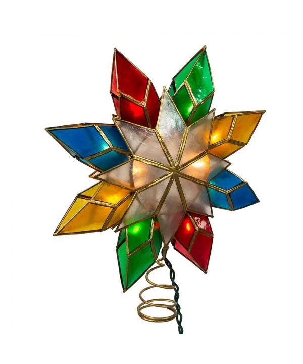 Kurt Adler 10 Light Multi Color Topper