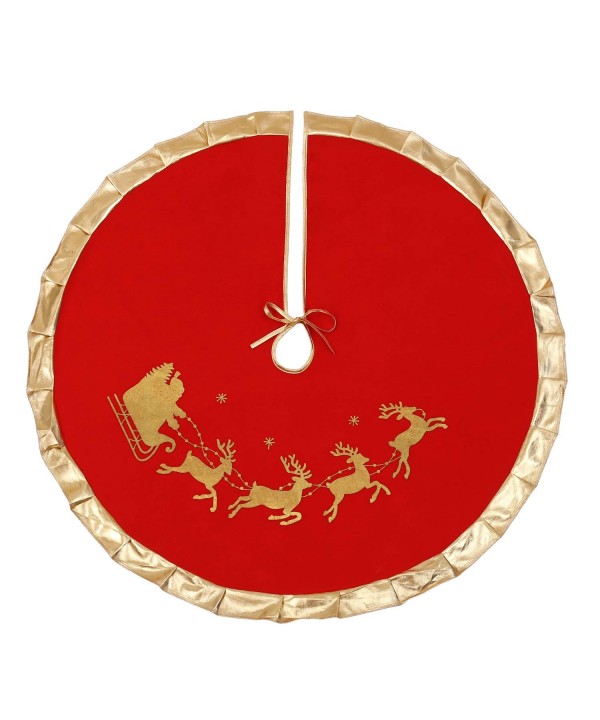 VALORCASA Christmas Flannelette Reindeer Decorations