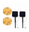 BRAVESHINE Solar Lights String Copper