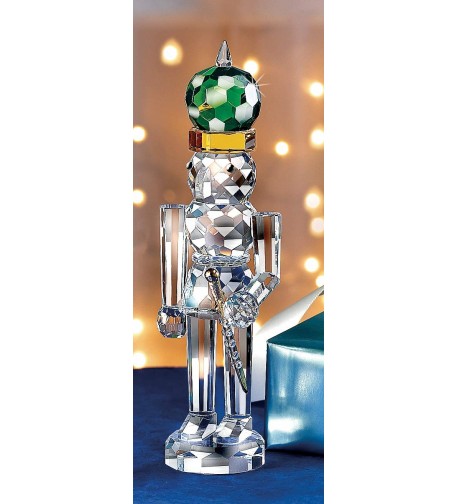 Paragon Crystal Nutcracker Handcrafted Decoration