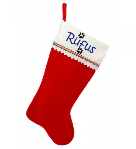 Monogrammed Me Personalized Christmas Stocking