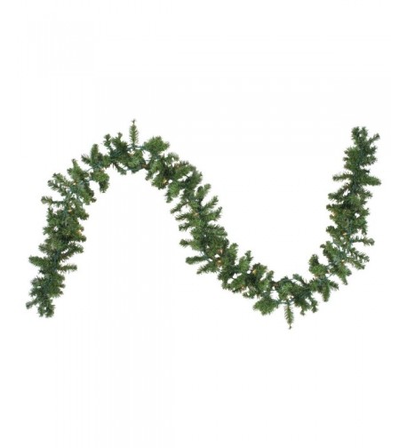 Pre Lit Canadian Artificial Christmas Garland