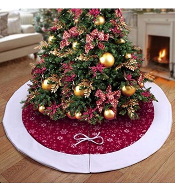 Maycool Christmas Skirts Snowflake Decorations