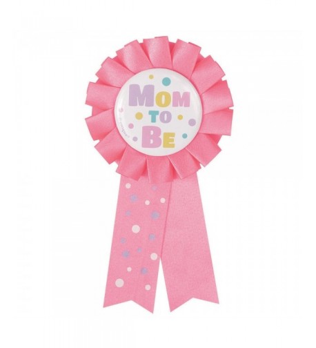 Pink Baby Shower Award Ribbon