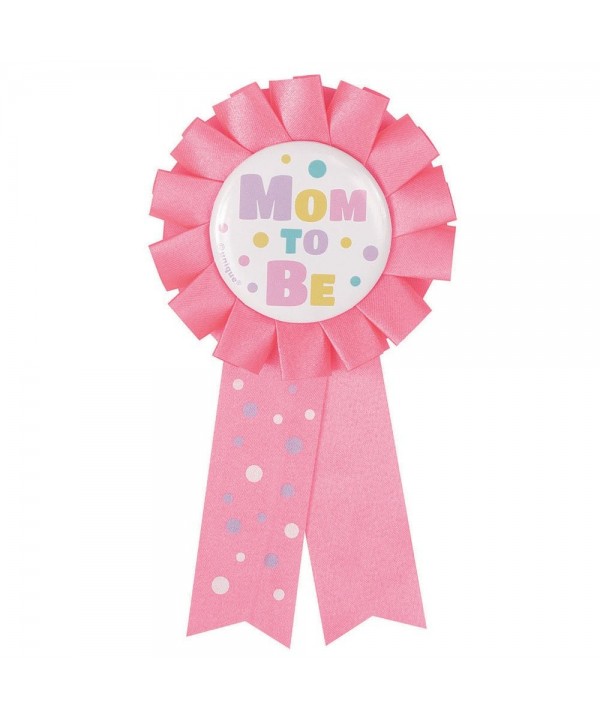 Pink Baby Shower Award Ribbon