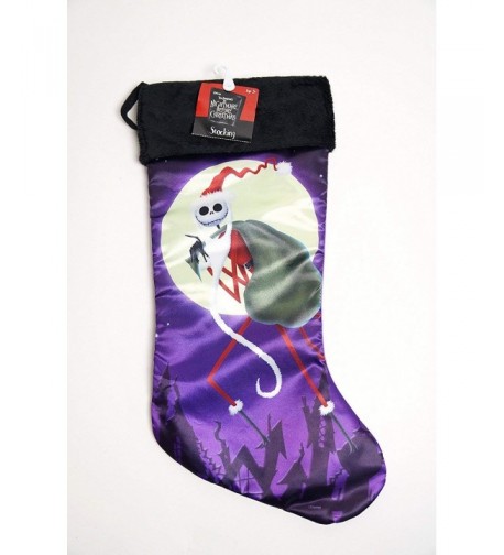 Skellington Nightmare Before Christmas Stocking